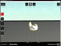 RIGHT EAR MOLD for CUSTOM IEM by seankylemiller