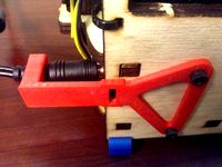 Printrbot Simple Power Cord Holder by mrownership