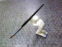 Paintbrush/Pencil Holder by TheVNPrinter