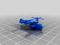 Helicopter Attack Ship  by Squirrel_Whisperer