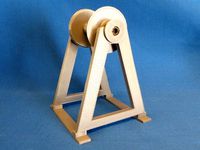 Free Standing Filament Spool Holder by PointyUK