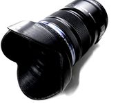 Lens Hood for Olympus M.Zuiko Digital 12-50mm (Micro FourThird) with Bayonet mount by inornate