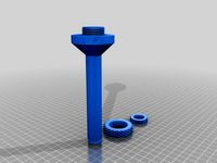 Flashforge to 20mm Spool Holder by mbergin