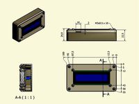 LCD HOUSING, 16x2 by jwags55