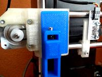 Prusa i3 adjustable Z endstop trigger arm by wolfchild
