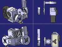 ABS Gimbal case for Gopro Hero 3 by 3D_CC_design