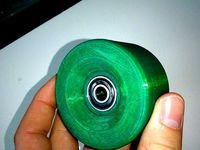 Longboard wheel by Shelduck