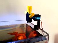 Small simple fish feeder by epatel