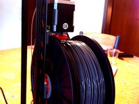 Kossel compact Filament Spool Holder by B0rax