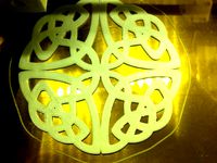 Celtic Roundel Stencil by spope