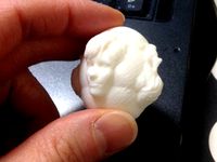 Cat Toy Head Ball by justme4112