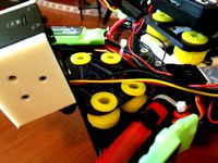 Boom mounted vibration isolated hexacopter GoPro mount by downeym