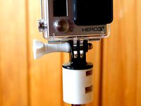 Remix of (almost) fully printed GoPro steady cam by Alzibiff