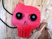 skull phones holder by studio ketem by ketem_studio