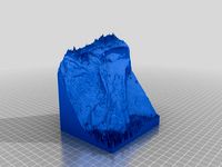 Yosemite's Royal Arch Route 3d topo by Shapespeare