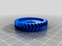 RepRapPro Ormerod Extruder Gears - Double Helix / Herringbone by jstck