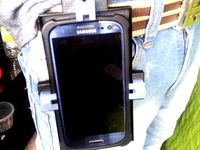 Customizable belt phone case by Isaacs