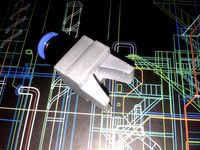 Ultimaker Extruder Bowden Pushfit Fitting by tobiaskornmayer