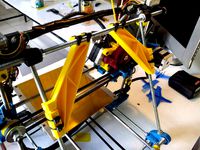 Mendel Prusa X Stabilizer by exosequitur