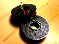 Tenkara Fly Fishing line spool by AndreaSignoretto