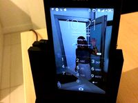 Xperia Z1 Compact phone stand by tealid