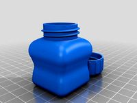 Bottle and Screw Cap 17 by David_Mussaffi