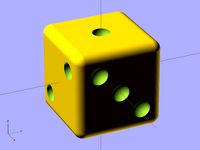 Ekobots - Dice 20mm by jsirgado