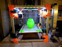 Simple Cubic 3D printer by LicorneFab
