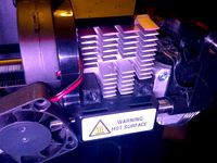 Improved Heatsink/Fan Spacers for MakerBot Replicator 2 by cornellengr2008