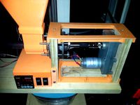 Filastruder Vertical Plate JIG for version 1.4 by bubbasnow