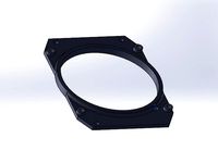 Solidoodle 3 80mm mobo fan by ease