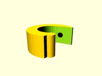 Slip-on collar for 1/2'' post by totesalaz