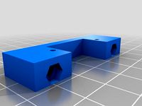 9g Servo Mount For xCarriage by MatGyver85