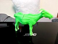 Goat Flash drive casing (and goat figure) by Xander779