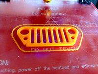 Jeep Grill Keychain by albiuz
