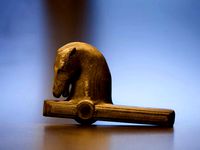 Plečnik Horse Door Handle by ljudmila