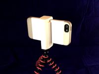 Adjustable phone tripod mount/stand by jsc