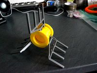 Mini Loose Filament Spool (Full Printable !) by Wick3d
