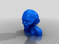 Gollum Bust by MustangDave