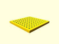 Perforated Boards for Circuit Prototyping [ Square Holes ] by WingedPower