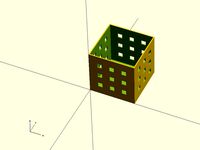Easy to print yet powerful parametric container by AuF
