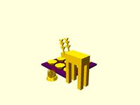 3D Book Pages - Harold and the Purple Crayon by sambeckett