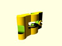 Stronger Extruder Idler for Eckertech Extruder by Bracken