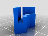 Flashforge Creator X 1/4 inch Shim by danielc