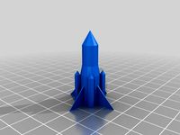 Rocket with Fuel Boosters by aberle