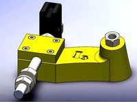 Prusa i3 Frame Brace Support Eliminate Vibration by aleiovanevcp