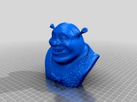 Shrek Bust by MustangDave