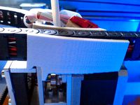 Chain guide for Leapfrog Creatr with very easy install by Ghost3D