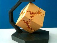 Stand for Emmett's Cube Gears by EHM