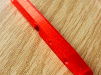 modified extruder drive holder for reprap Huxley by trublu